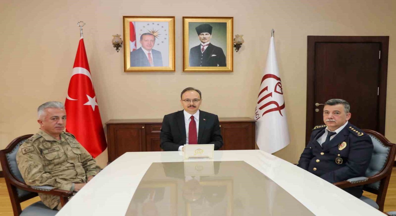 Siirtte ocak ayı güvenlik ve asayiş değerlendirme toplantısı düzenlendi