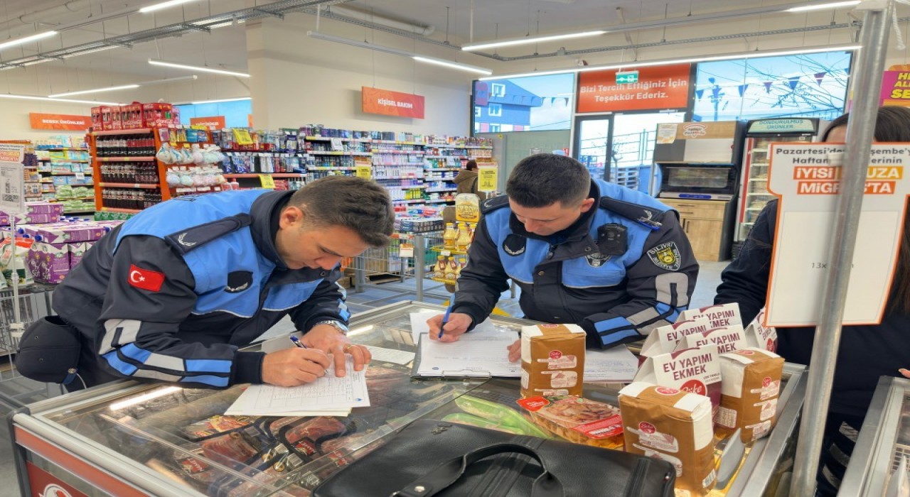 Silivride Ramazan ayı öncesi marketlere denetim