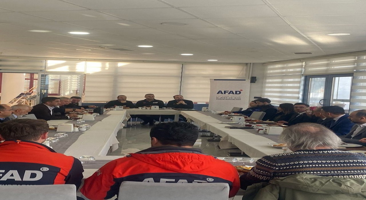 Sinopta Destek AFAD Gönüllüleri toplantısı
