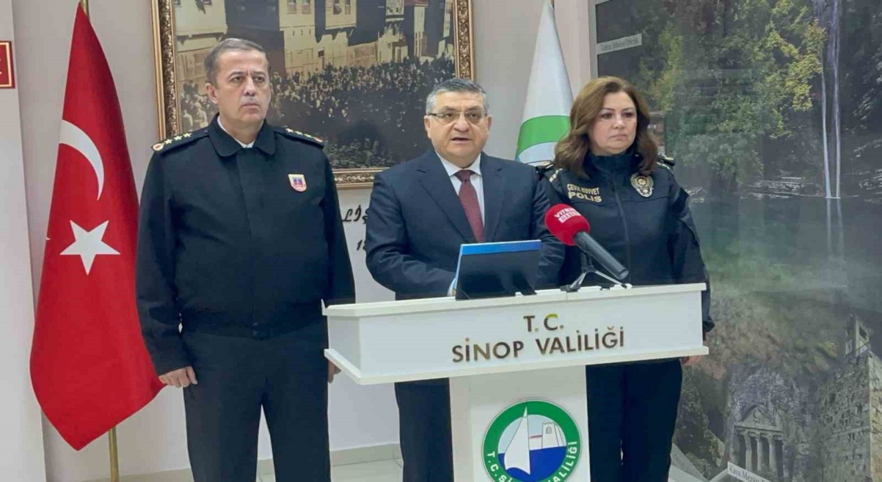 Sinopta Ocak ayında 610 asayiş olayı yaşandı, 29 konaklama tesisi mühürlendi