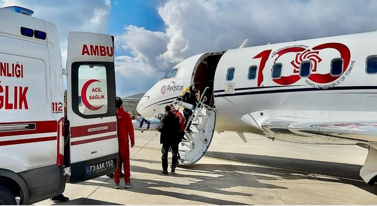 1,5 Yaşındaki Çocuk, Şırnak’tan Ankara’ya Uçakla Nakledildi