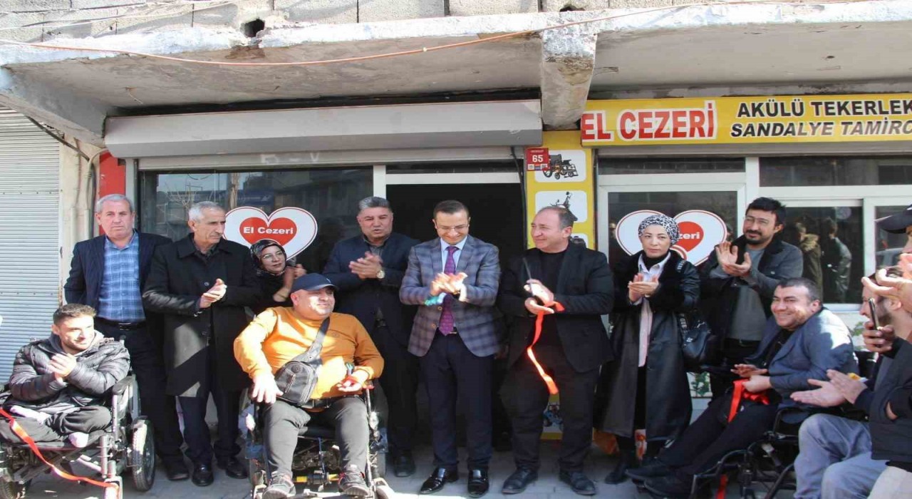 Şırnakta engelli araçların tamiri için atölye açıldı