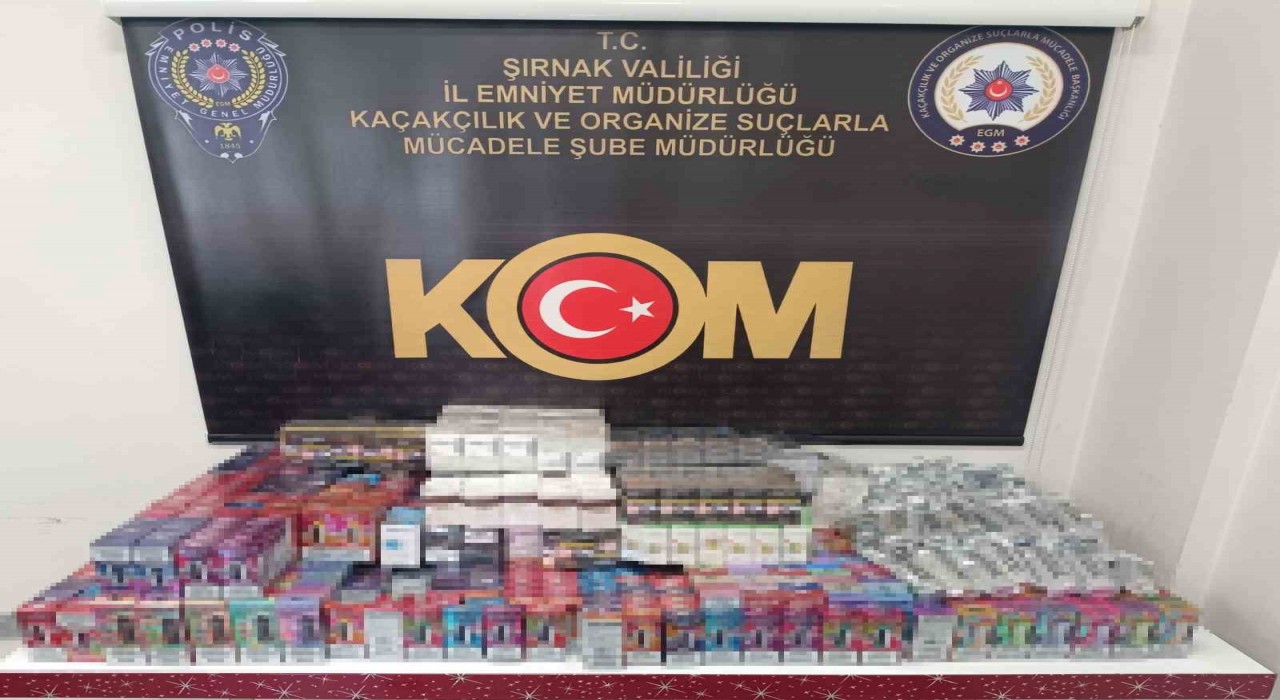 Şırnakta terör, kaçakçılık ve asayiş operasyonları 57 şüpheli hakkında işlem yapıldı
