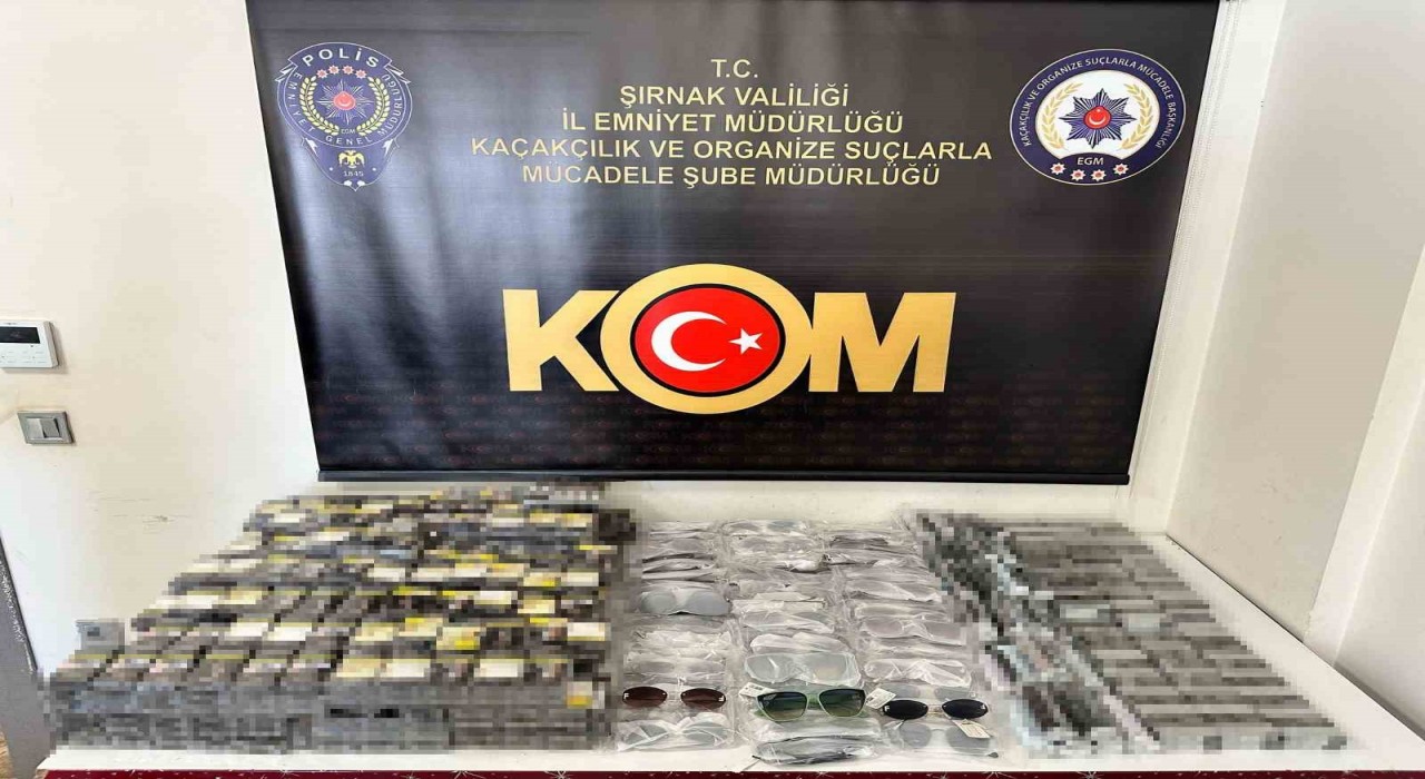 Şırnakta terör, kaçakçılık ve asayiş operasyonlarında 38 şüpheli hakkında işlem yapıldı