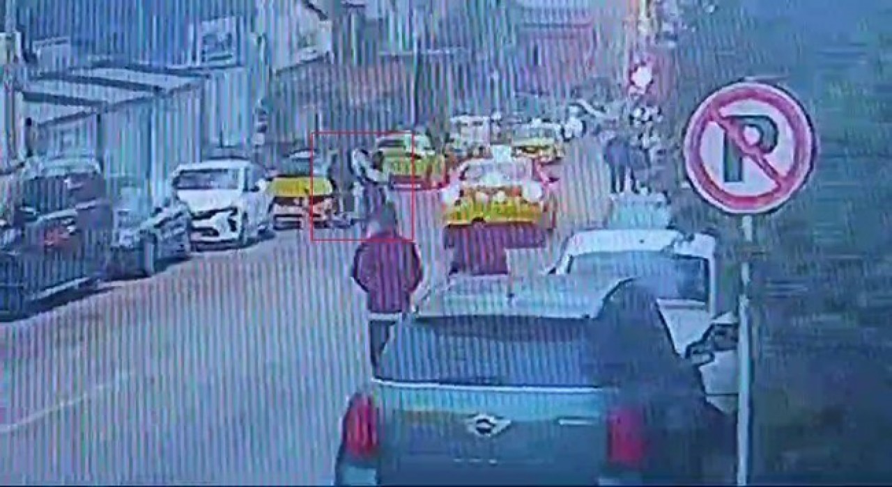 Şişlide kadın cinayeti kamerada