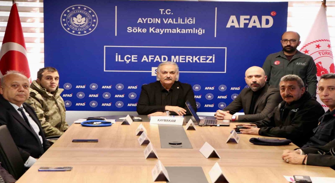 Sökede İlçe AFAD Merkezi Toplantısı gerçekleştirildi