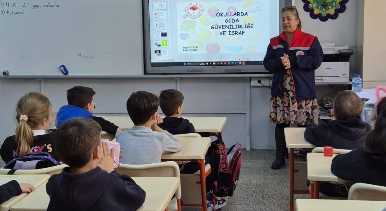 Sökede öğrencilere Gıda Güvenliği ve İsraf Eğitimi verildi