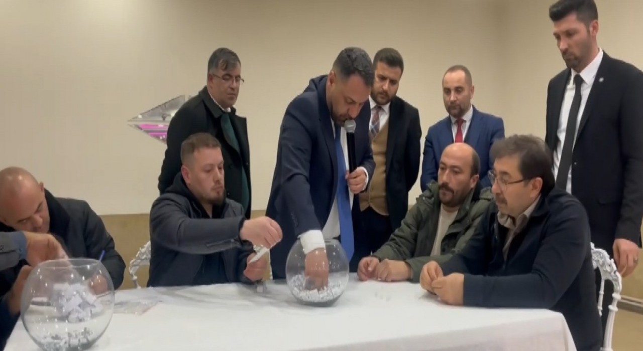 Sorgunda kura çekiminde yeni istihdamın müjdesi geldi