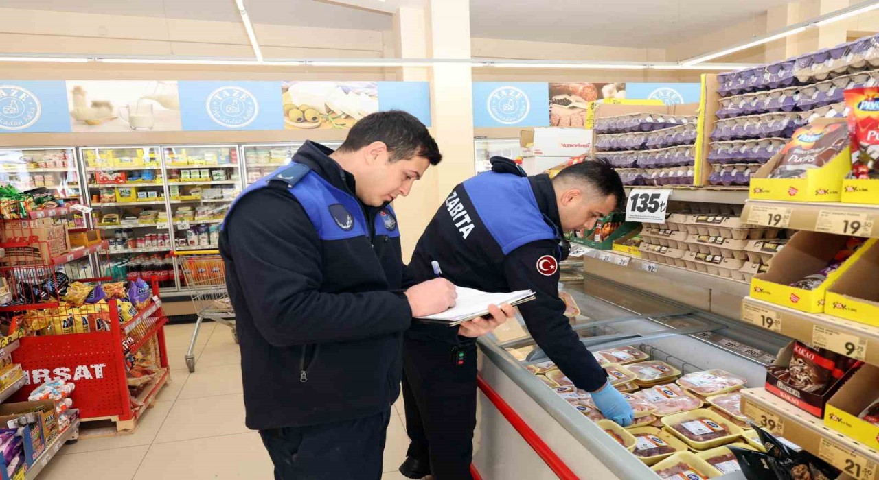 Talasta Ramazan öncesi denetim
