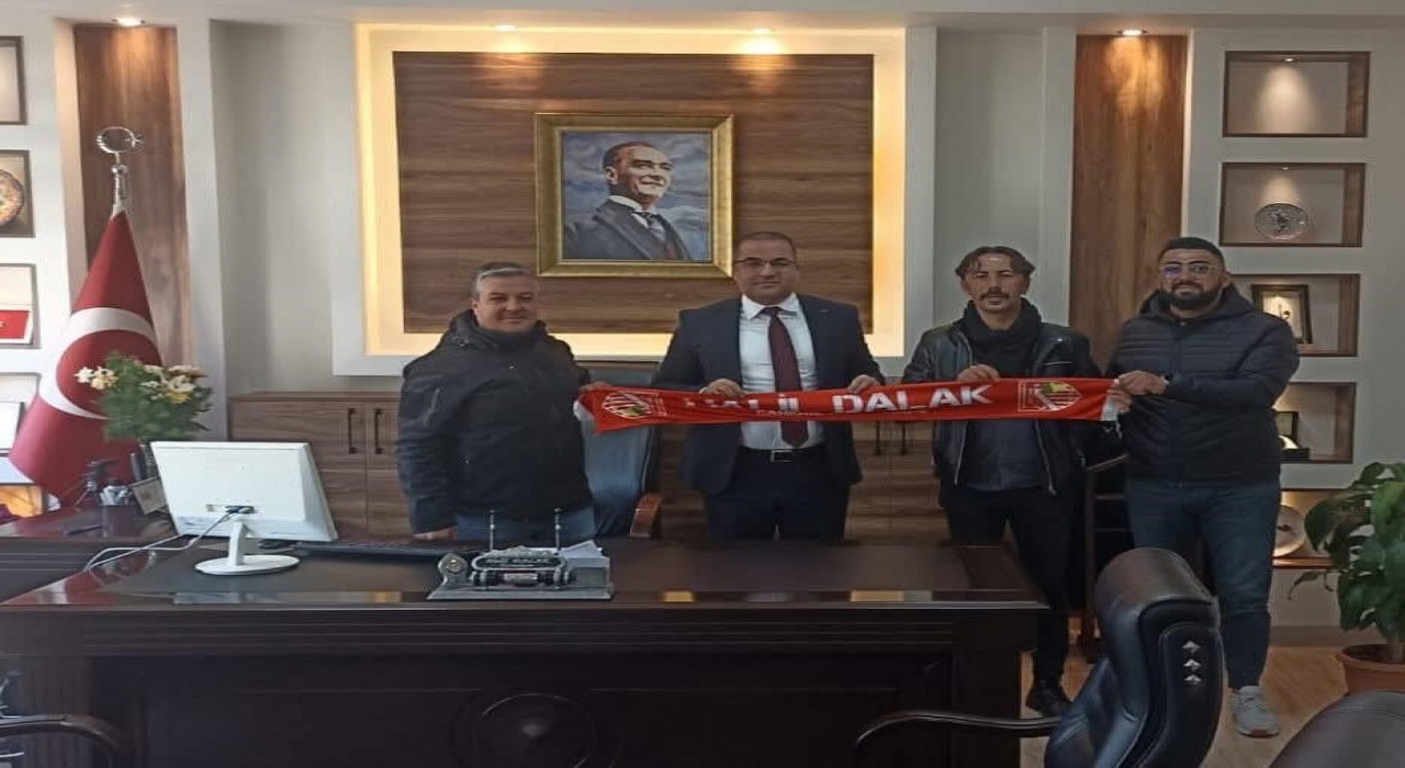 Taraftar grubundan Kaymakam Dalaka ziyaret