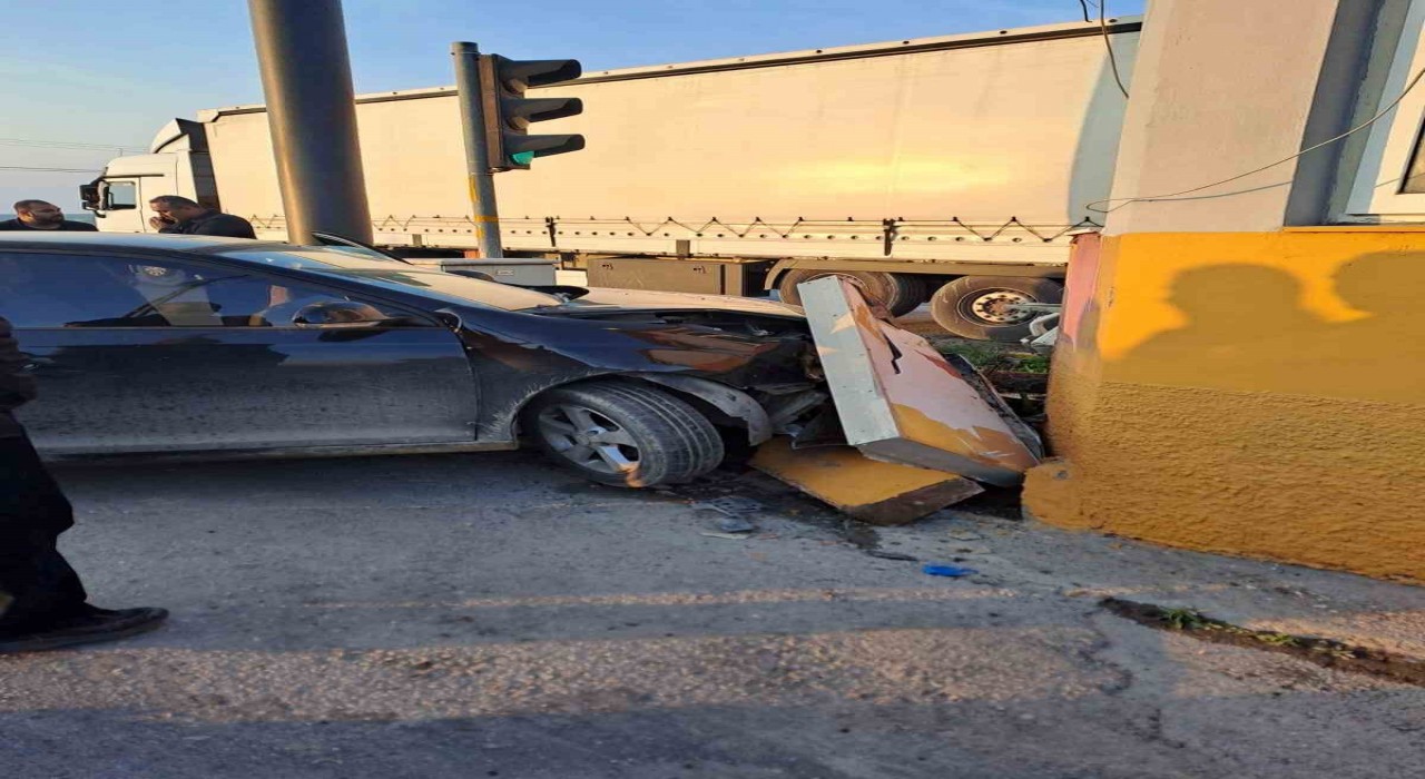 Tarsusta trafik kazası: 1 yaralı