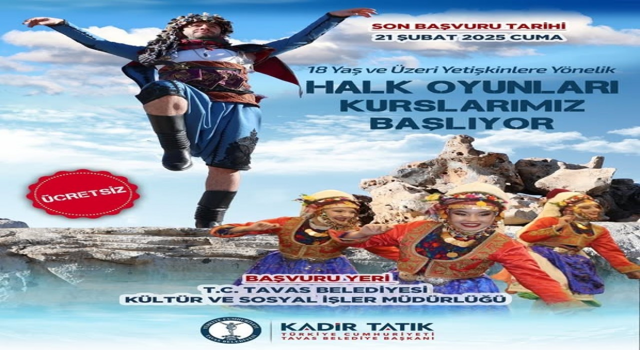 Tavasta halk oyunları kursları başlıyor