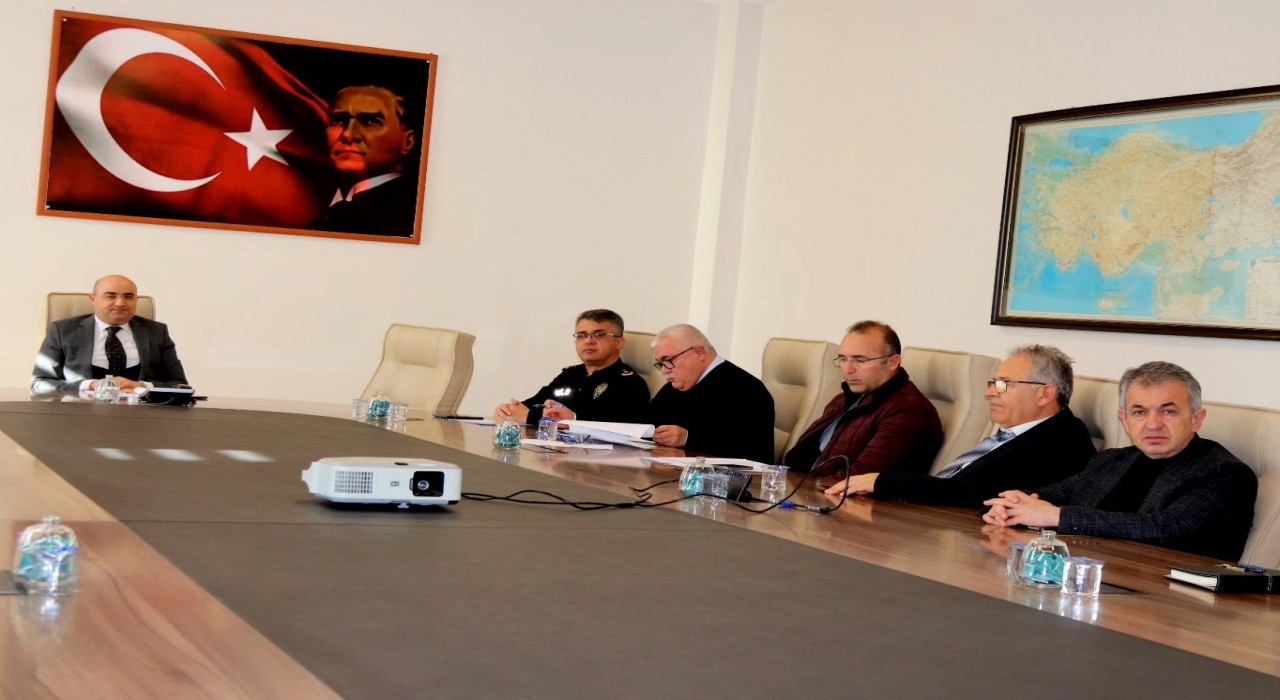 Tavşanlıda gübre, LPG ve piroteknik madde denetimleri masaya yatırıldı