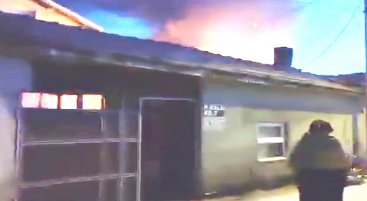 Tavşanlıda korkutan yangın