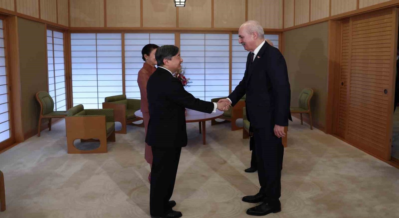 TBMM Başkanı Kurtulmuş, Japonya İmparatoru Naruhito tarafından kabul edildi