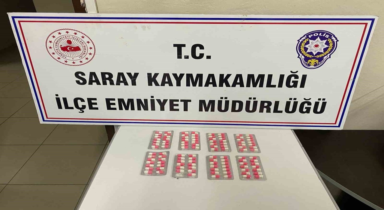 Tekirdağda 111 adet uyuşturucu hap ele geçirildi