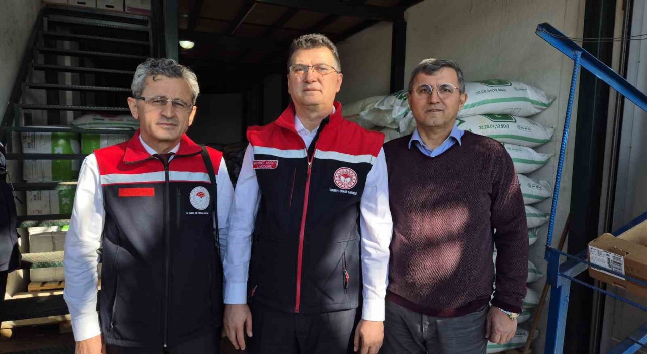 Tekirdağda güvenilir gübre denetimi: Bakanlık, taklit ve tağşiş gübrelere karşı sahada