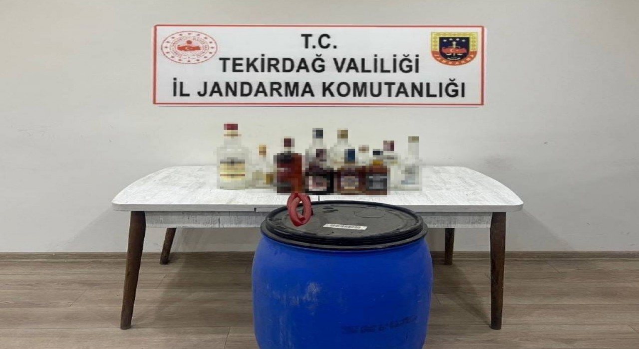 Tekirdağda kaçakçılık operasyonları