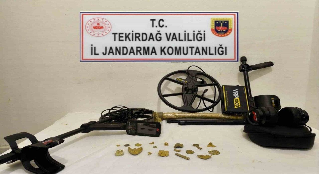 Tekirdağda tarihi eser operasyonu