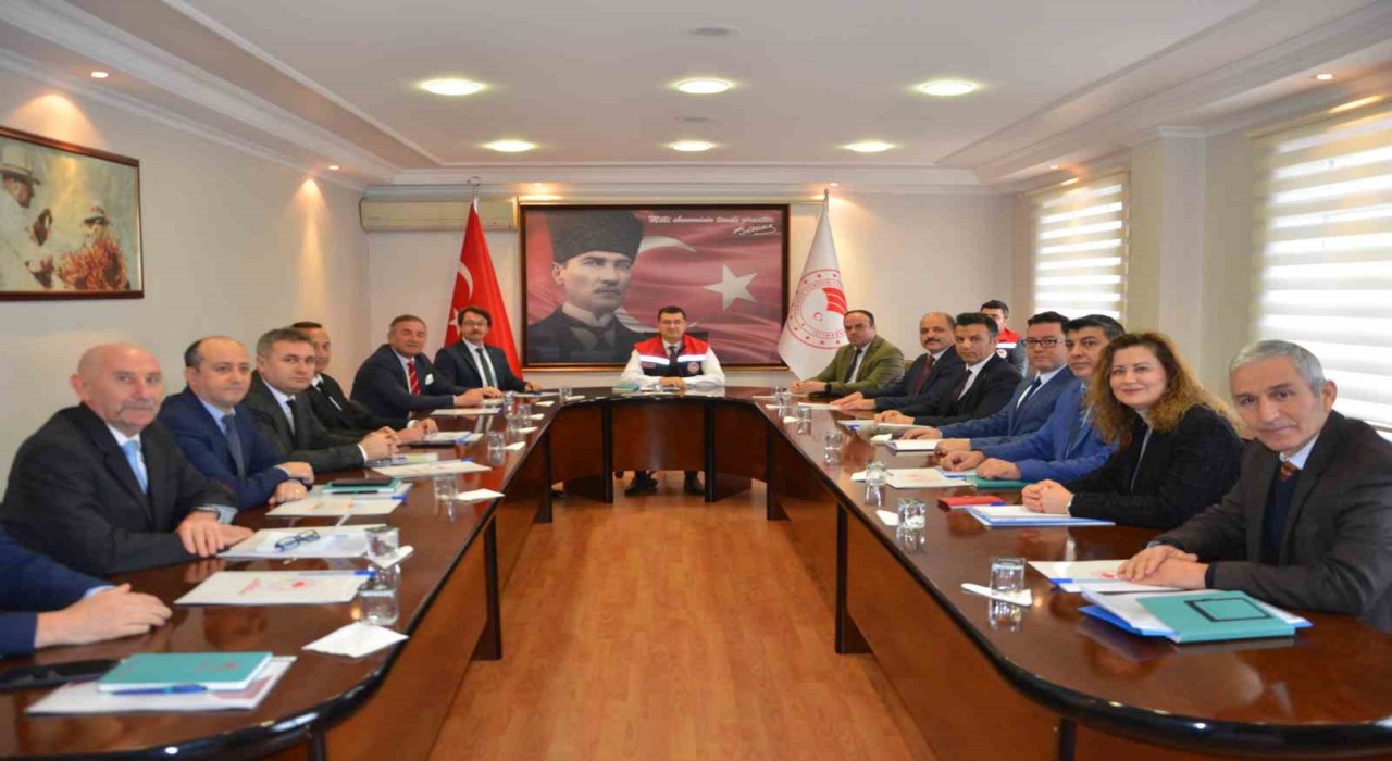 Tekirdağda tarım projelerinin değerlendirilmesi toplantısı yapıldı