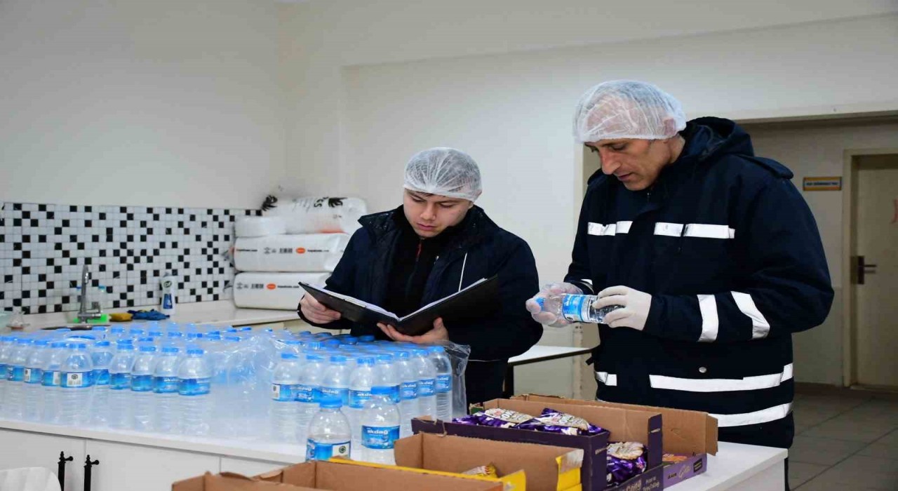 Terme zabıtası okul kantinlerini denetledi