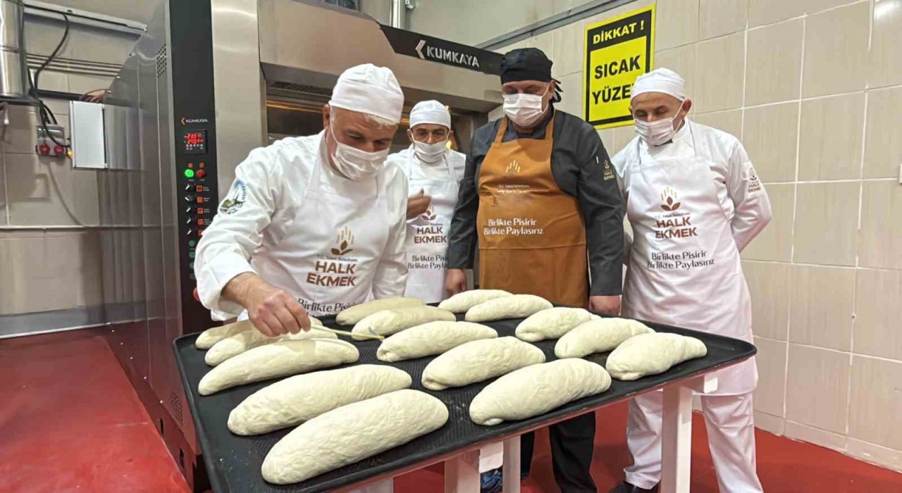 Tokat halk ekmek fabrikası üretime başladı