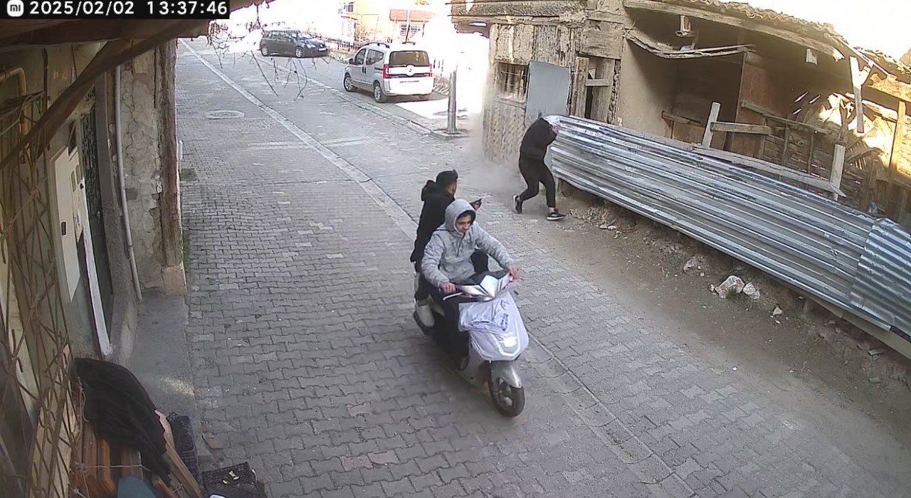 Tokatta pompalı tüfekle saldırıp motosikletle kaçtılar