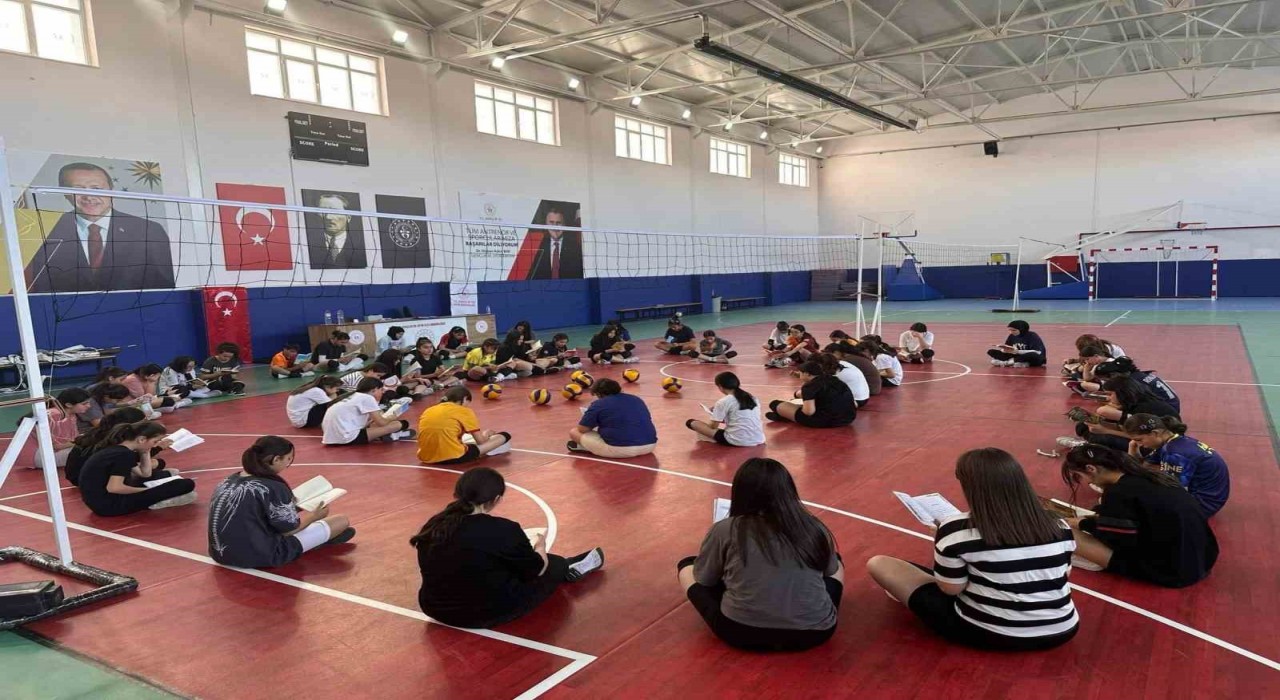 Tomarzada Sporumu yapıyorum, kitabımı okuyorum projesi