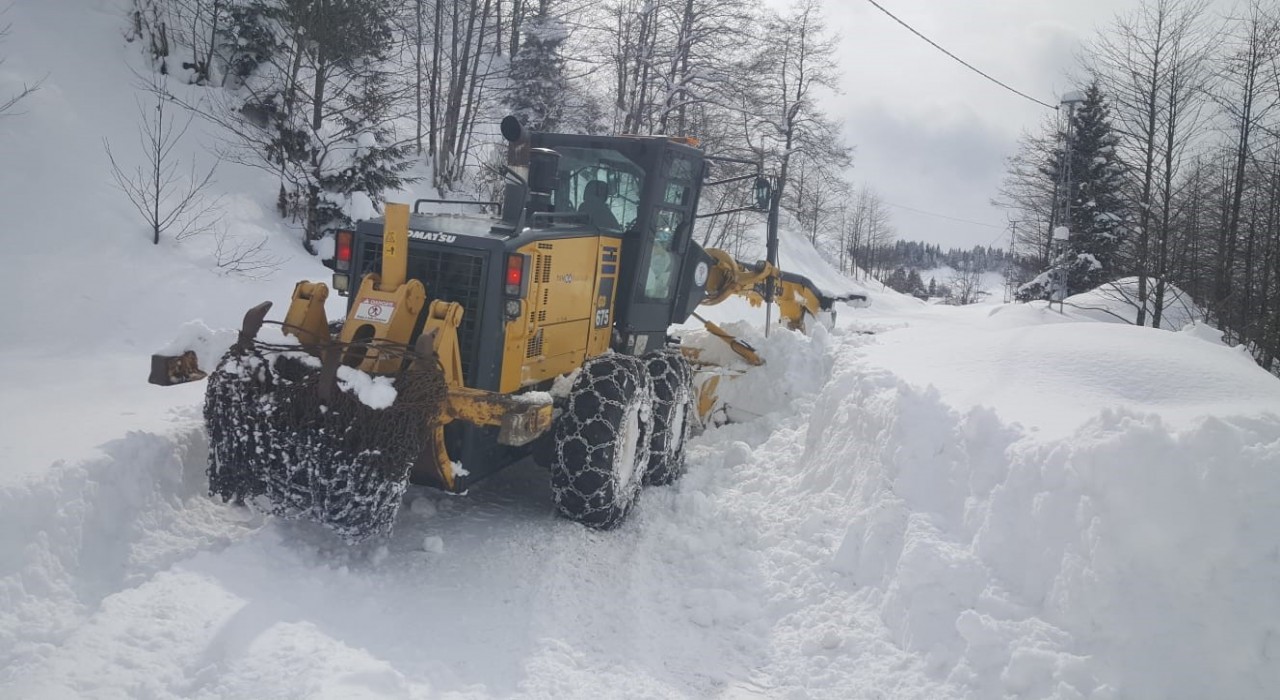 Trabzondaki tüm kapalı yollar ulaşıma açıldı