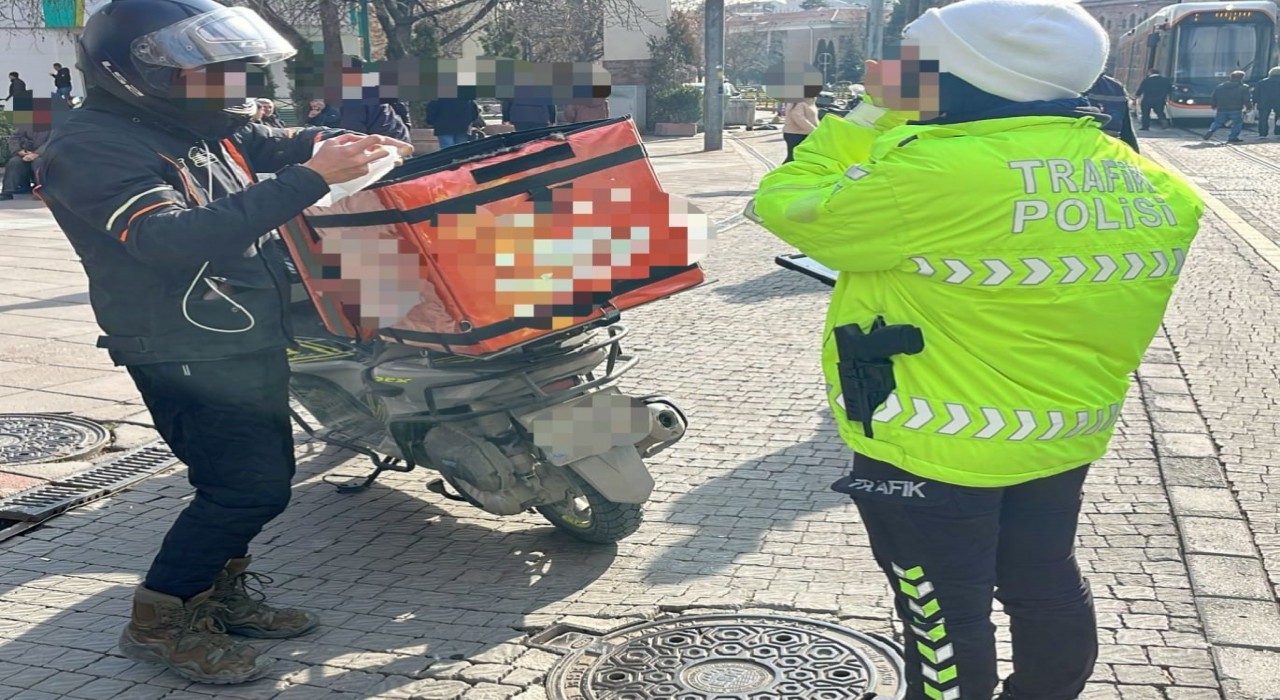 Trafik polisi 78 sürücü ve araca işlem uygulandı