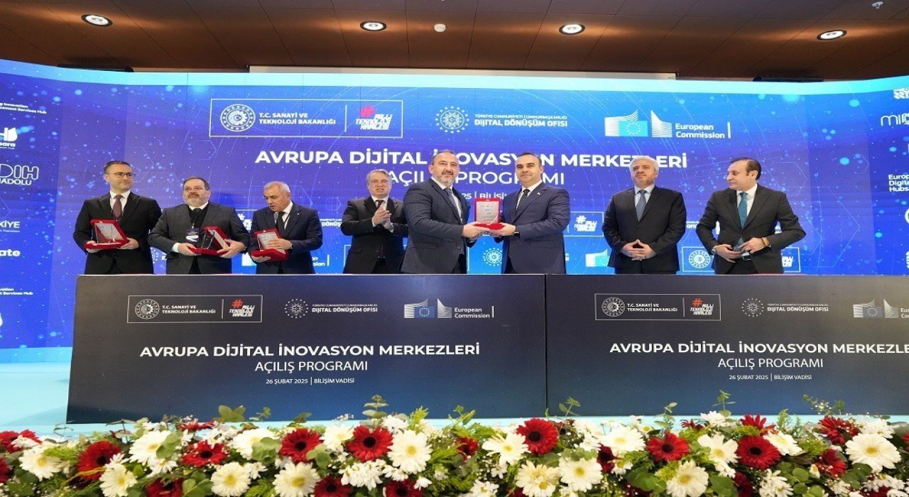 Trakya Kalkınma Ajansına Dijital İnovasyon plaketi