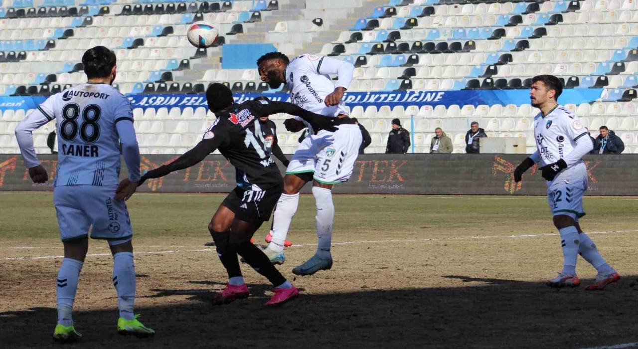 Trendyol 1. Lig: Erzurumspor FK: 1 - Kocaelispor: 1