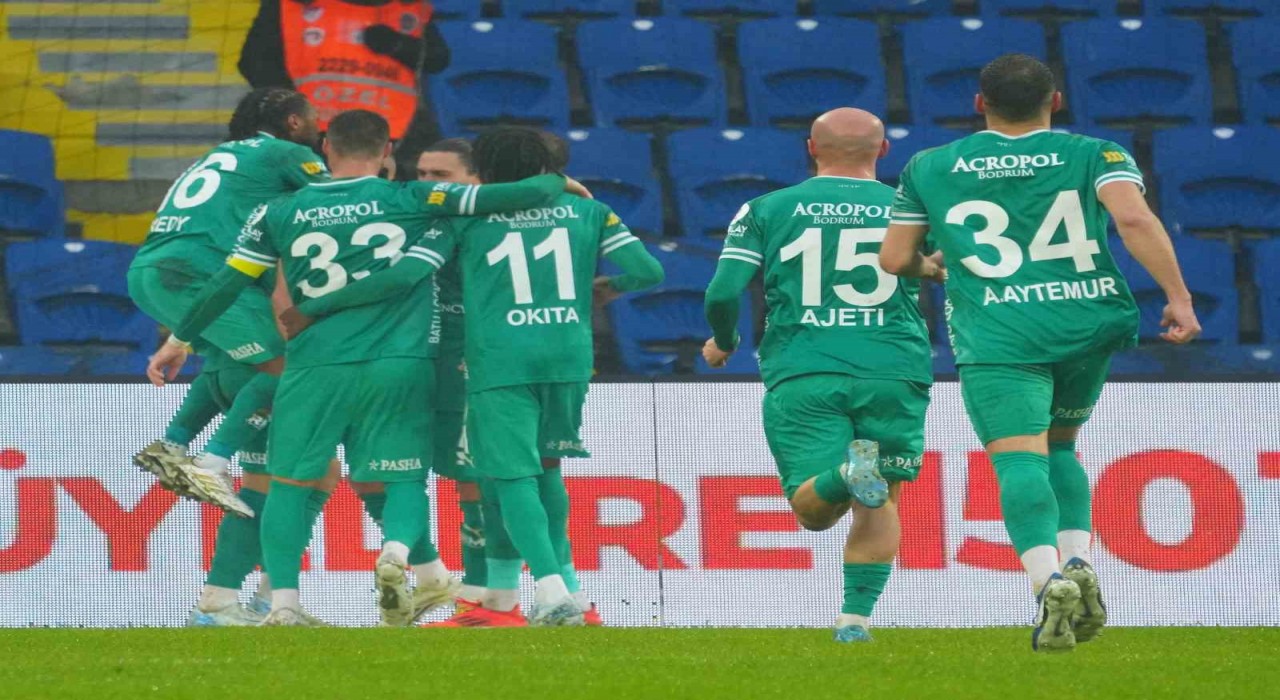 Trendyol Süper Lig: Başakşehir: 0 - Bodrum FK: 1 (Maç sonucu)