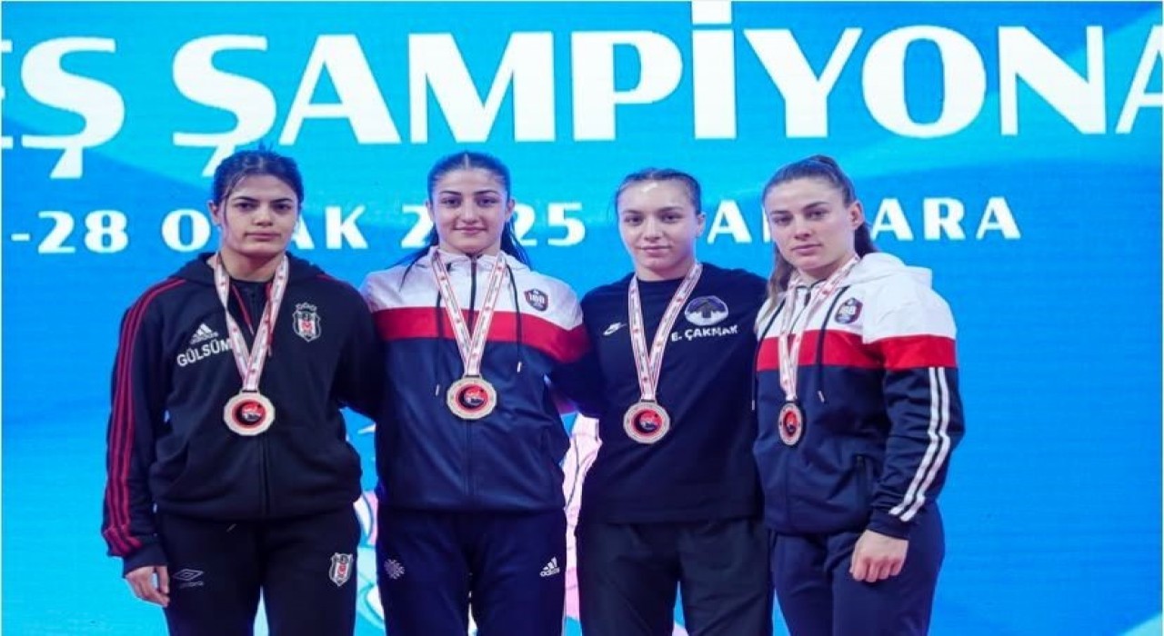 Türkiye Güreş Şampiyonasından başarılarla döndüler