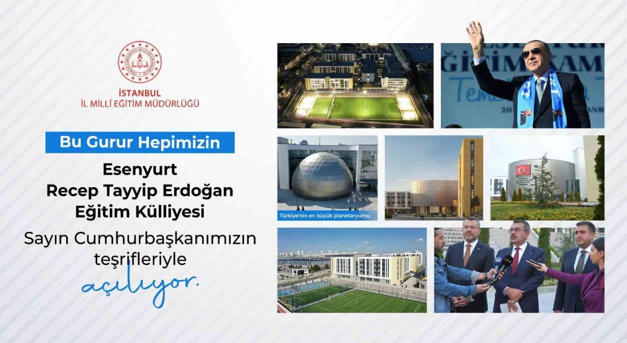 Türkiyenin en büyük lise eğitim yerleşkesi yarın açılıyor