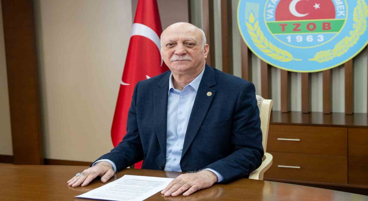 TZOB Başkanı Bayraktar: Gelecek yıl ürün rekoltesinde azalma olacağı tahmin ediliyor
