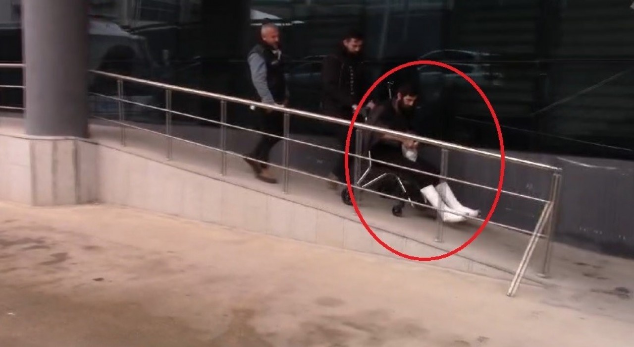 Polisi görünce atladı, iki ayağını kırdı!