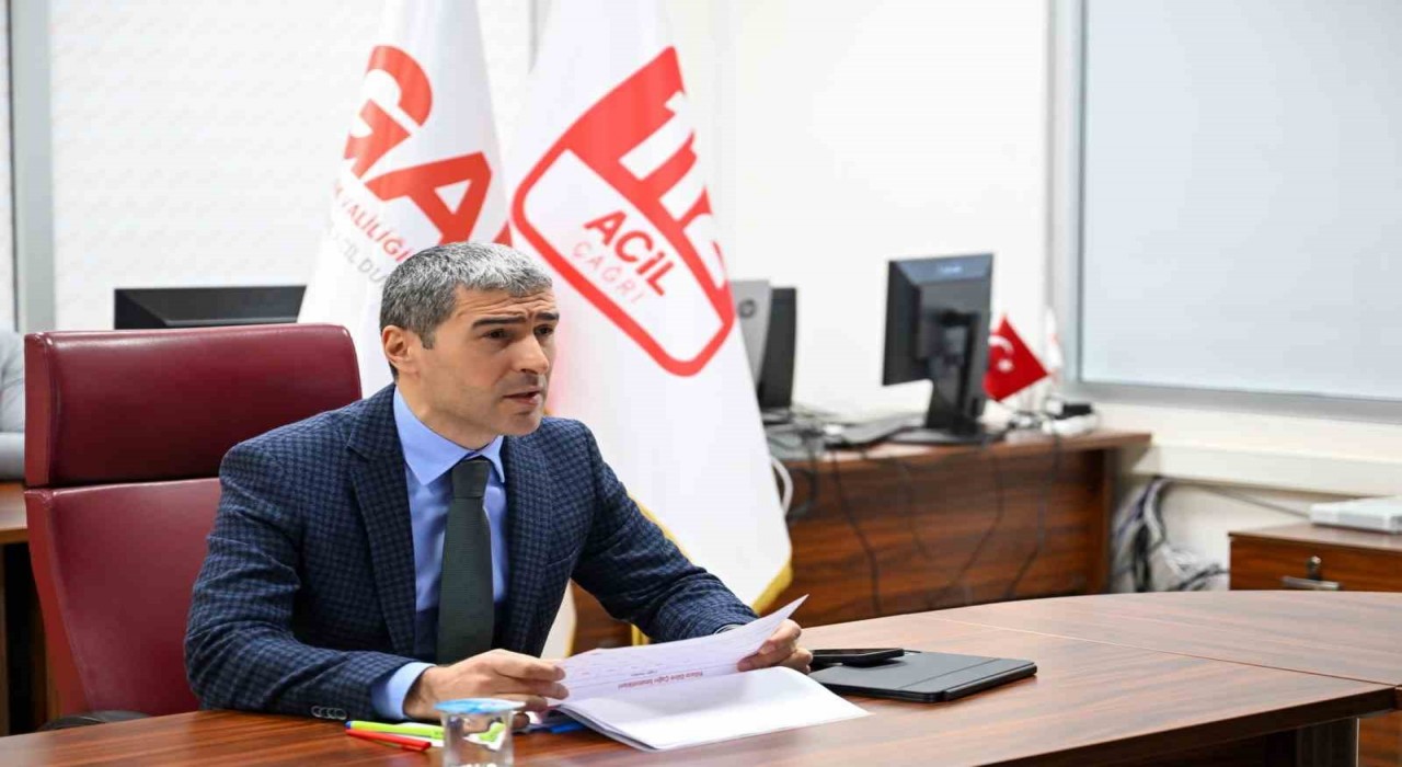 Uşakta 112 Acil Çağrı Hizmetleri İl Koordinasyon Komisyonu Toplantısı gerçekleştirildi