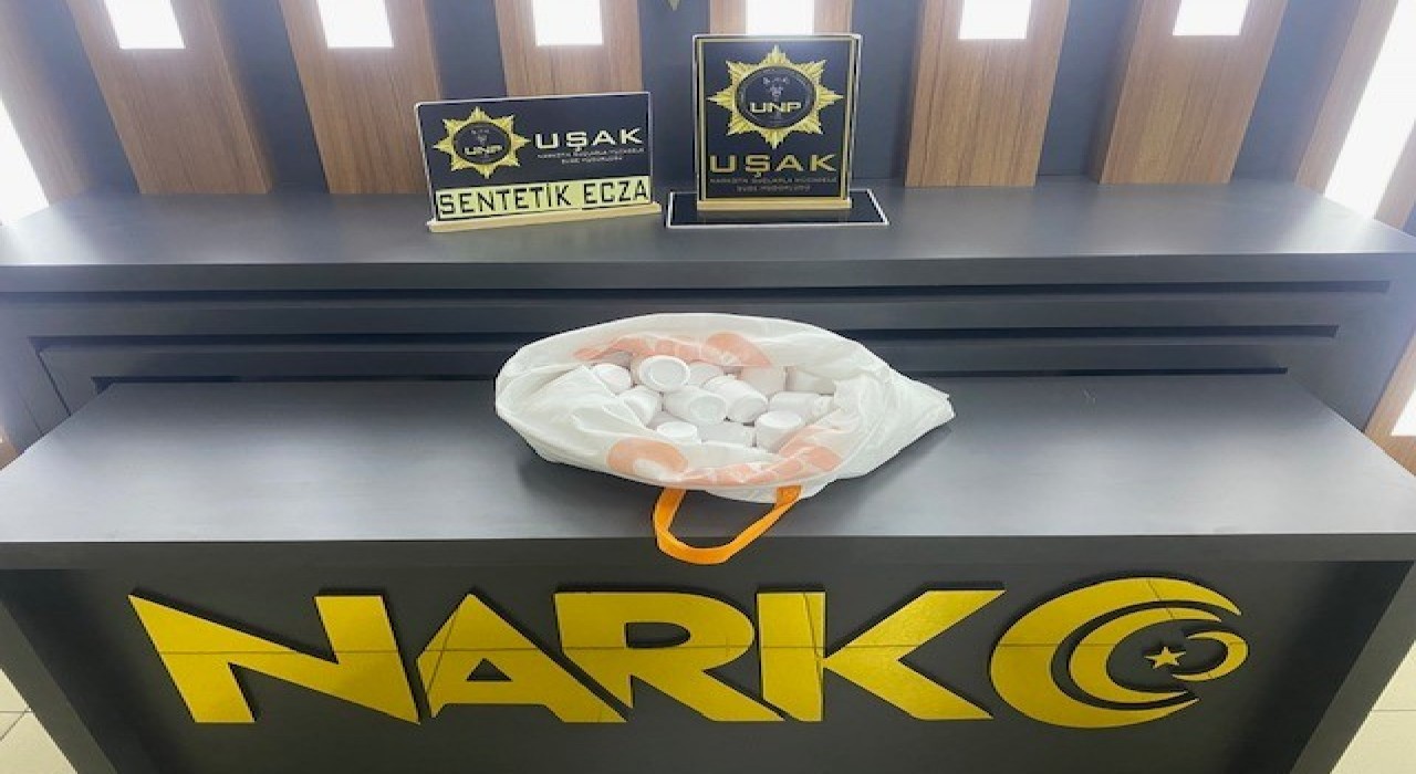 Uşakta uyuşturucu operasyonu