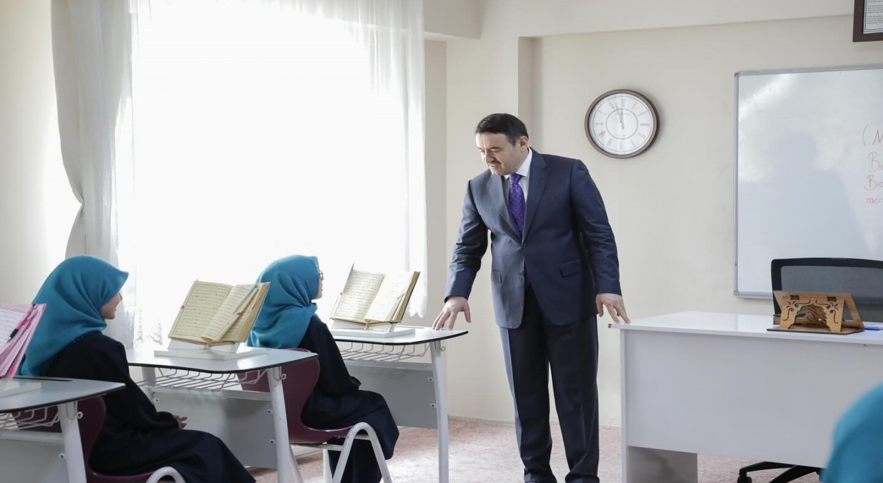 Vali Musa Işından hafızlık proje okullarına ziyaret