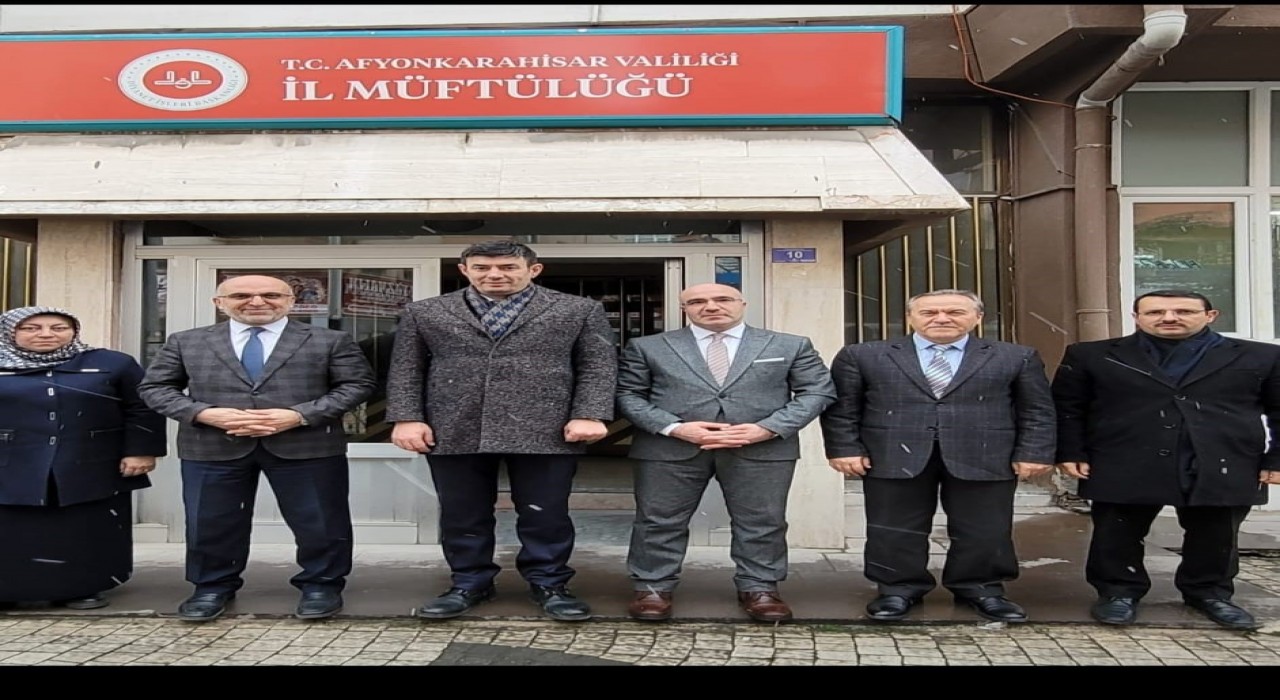 Vali Yardımcısı Ayrancıdan, müftülüğe ziyaret