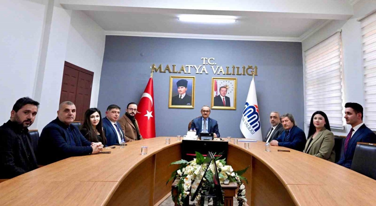 Vali Yavuzdan Malatya Basın Merkezi Projesine tam destek