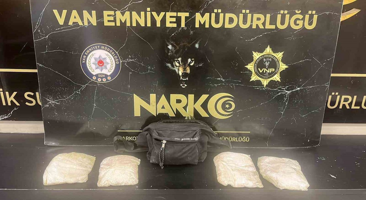 Vanda 7 kilo 415 gram metamfetamin ele geçirildi