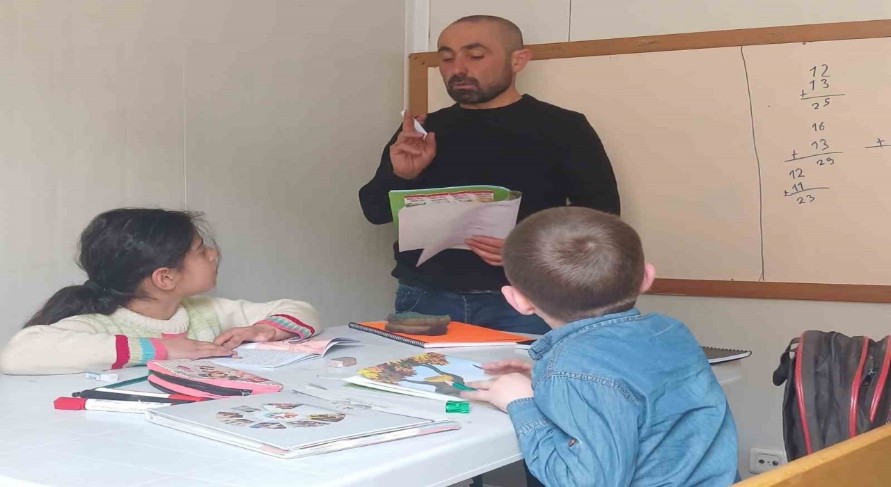 Vanda iki öğrencili okulda eğitim başladı