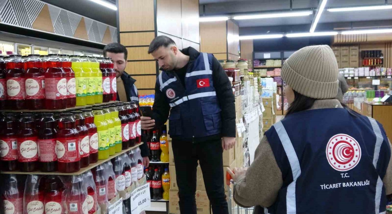 Vanda Ramazan ayı öncesi market denetimi