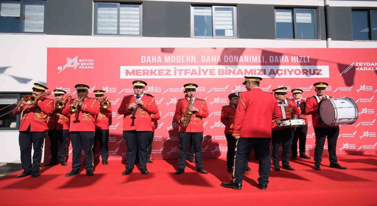 Yeni Merkez İtfaiye Binasının açılışı yoğun katılım ve coşkuyla yapıldı