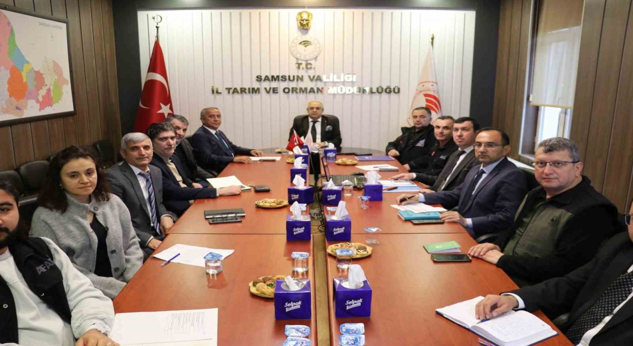 Yerel Düzey Afet Tarım Orman Gıda Su ve Hayvancılık Grubu Operasyon Planı konuşuldu