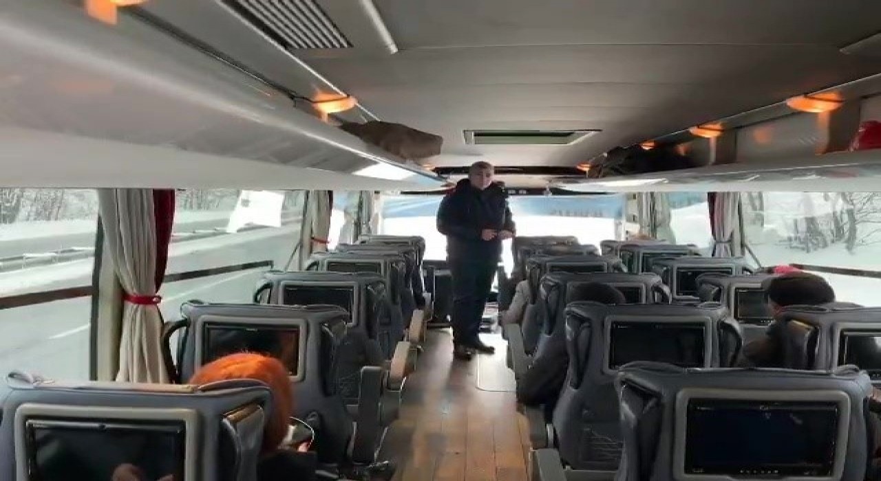 Düzce'de Yolcu Taşımacılığına Sivil Jandarma Denetimi
