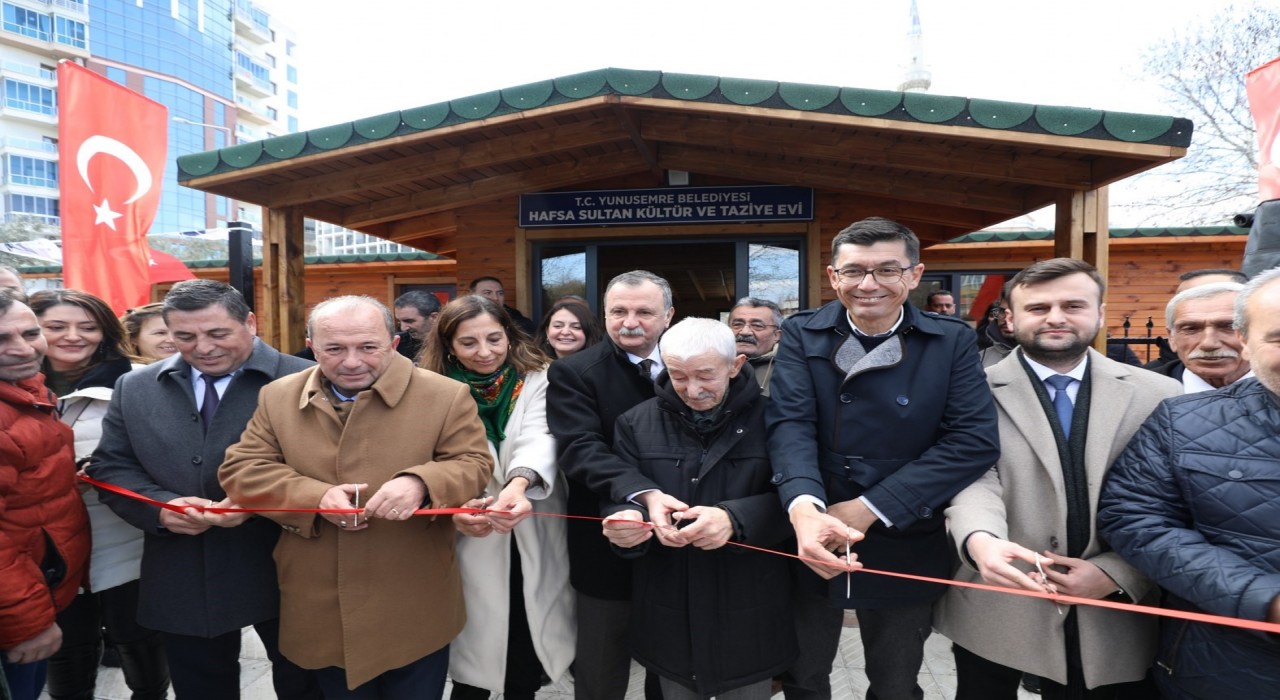 Yunusemreden Hafsa Sultana kültür ve taziye evi