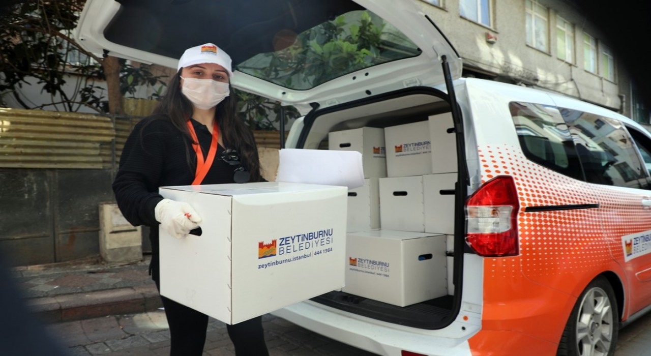 Zeytinburnuna Ramazan bereketiyle geldi